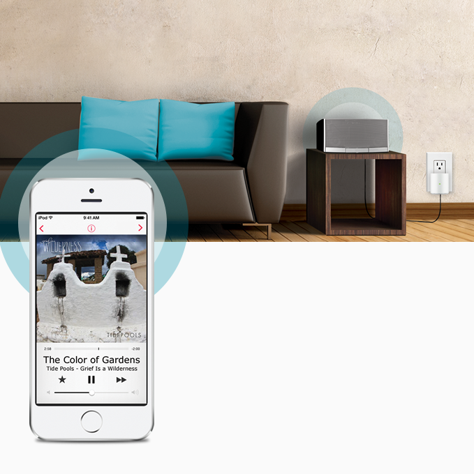 Control Audio with Iphone
