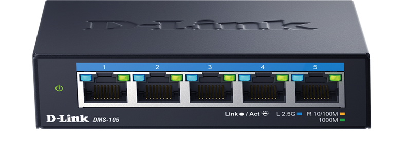 5-Port Multi-Gigabit Desktop Switch (Metal Housing)