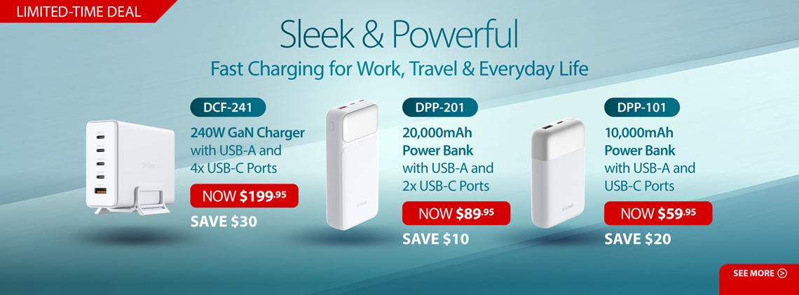 July Promo GaN Chargers & Power banks 